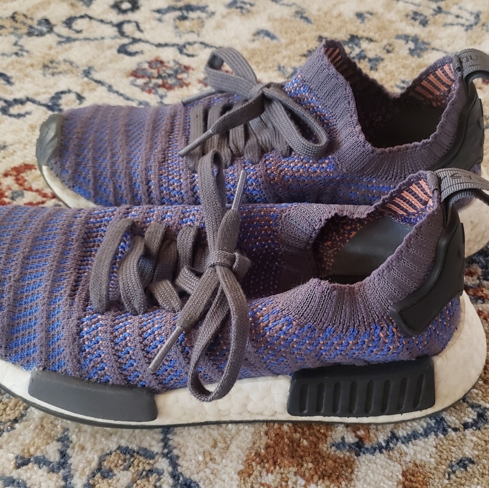 adidas NMD_R1 PrimeKnit purple gray - Women's Size
